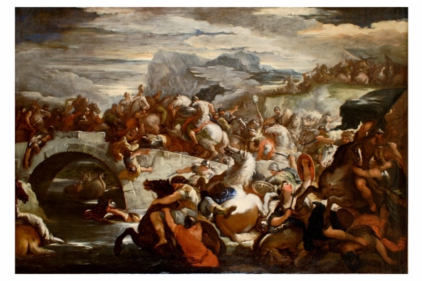 Luca Giordano (1634-1705), Bitwa Amazonek